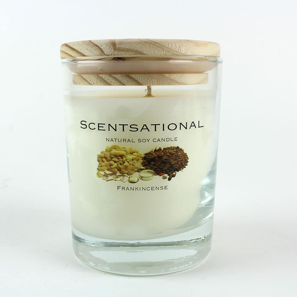 Scentsational Natural Soy Candle Frankincense 11 Oz